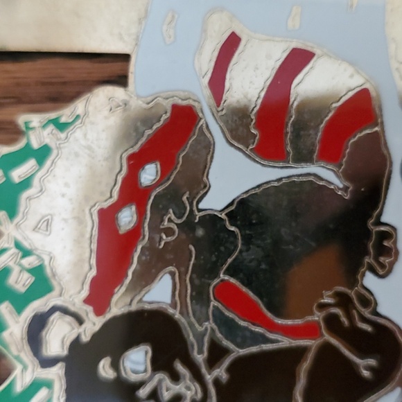 Vtg 1988 G. Duchin Personalized Best Friends Brass Ornament - Picture 8 of 10